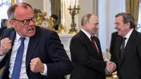 Появление Шрёдера на дне рождения Путина привело Мерца в ярость