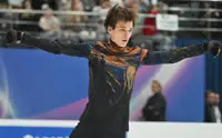 Фигурист Дикиджи с двумя рекордами победил на Мемориале Дениса Тена