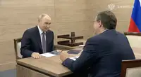 Рабочий разговор на Волге: Путин встретился с Никитиным