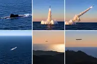 КНДР испытала два типа стратегических крылатых ракет подводного базирования