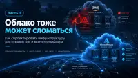 Облако тоже может сломаться. Часть 1: как спроектировать инфраструктуру, переживающую отказ зоны или провайдера