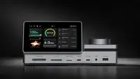 Thunderbolt 5, 140 Вт, 10GbE, NVMe и 5-дюймовый экран. Представлена док-станция Lexar PexarBolt Ultra