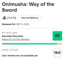 «Великолепный год Capcom продолжается» — Onimusha: Way of the Sword стартовала с 85 баллов на Metacritic