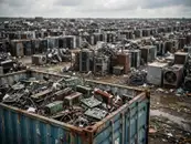К 2050 году ИИ-отходы заполнят 23 миллиона контейнеров — в шесть оборотов вокруг Земли