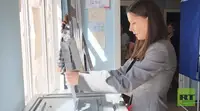 Кандидат от Народного фронта Ирина Куксенкова проголосовала в Донецке