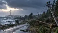 Шторм в Финляндии оставил тысячи домов без света и обнулил цену электричества