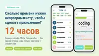 Сколько времени нужно непрограммисту, чтобы сделать приложение с сервером, офлайн-режимом и SEO
