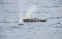 Су-30СМ2 поразил безэкипажный катер ВСУ в Черном море