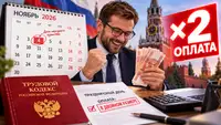 Вышел 4 ноября — получи двойную оплату: Россиянам объяснили правила работы в праздник
