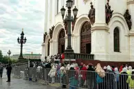 15 сентября к мощам Спиридона Тримифунтского в Москве пришли 35 тыс. паломников