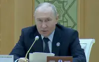 Выступление Путина на саммите глав государств СНГ в Туркменистане. Видео