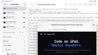 Веб-разработка на iPad: живой предпросмотр сайта и AI-агент в Remote IDE