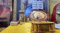 Ковчег с мощами Дмитрия Донского доставили бойца группировки войск «Восток»