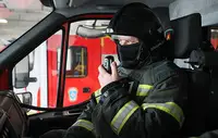 В селе на Алтае загорелась школа