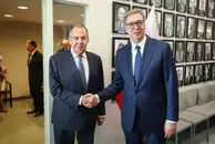 Лавров встретился с Вучичем и передал ему тёплые пожелания от Путина
