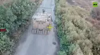 ВС России уничтожили бронеавтомобиль Mastiff ВСУ на Краснолиманском направлении