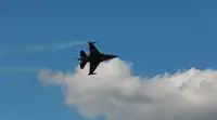 Истребитель F-16 потерпел крушение в штате Мичиган