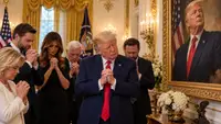 В Белом доме обратились к Богу с просьбой о мудрости для Трампа