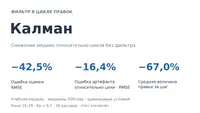 Фильтр Калмана в цикле правок ИИ: что он меняет и как это проверить