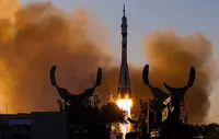 Запуск "Прогресса МС-35" с космодрома Байконур. Видеотрансляция