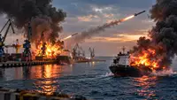 Один — в порту, второй — в море: ВС РФ ударили по двум сухогрузам с грузами для ВСУ