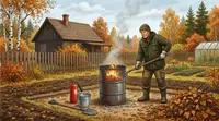 Юрист Султанов: сжигать листву на даче можно, но при соблюдении норм