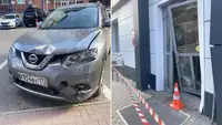 В Тюмени пьяная автоледи перепутала педали, протаранила «Магнит» и сбила мужчину