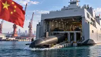 Спутники засекли в Китае загадочный корабль для четырёх беспилотных субмарин