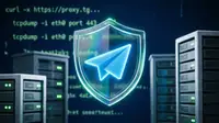 Настраиваем Web Proxy Telegram одной командой