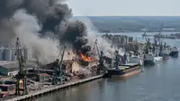 Армия России нанесла мощный удар по питающей порт Измаил электроподстанции