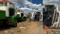 Возвращались с похорон: В Кении автобус столкнулся с грузовиком, погибли 22 человека