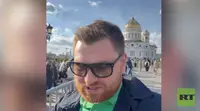 Корреспондент RT показал очередь к мощам Спиридона Тримифунтского в Москве