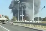 Пожар на строительном рынке в Одинцове потушили спустя сутки
