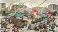 ВСУ атаковали рынок в Запорожской области