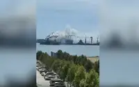 Не менее 20 человек погибли при пожаре на ремонтируемом судне в Китае