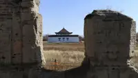 Буддийский монастырь загорелся в Туве
