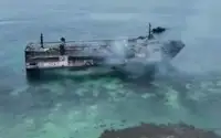 Пять человек погибли при пожаре на пароме в Филиппинах. Видео