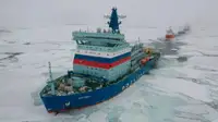 Капитан «Арктики» впервые описал океан для незрячих с борта ледокола