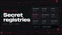 Хранение секретов (Secret registries)