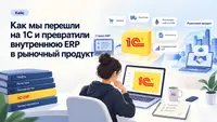 Как мы перешли на 1С и превратили внутреннюю ERP в рыночный продукт