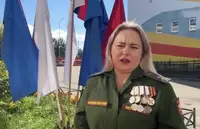 Женщина-медик из зоны СВО с позывным Оса проголосовала на выборах