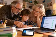 Бабушек и дедушек призвали отпускать раньше на пенсию ради помощи внукам