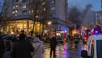 Пожар вспыхнул в здании Театра на Юго-Западе в Москве