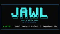 Just A While Loop (JAWL): асинхронный Python-фреймворк для событийно-управляемых ИИ-агентов с гибридным RAG