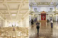 Белый дом по-петербургски: Архитектор сравнила новый бальный зал с Эрмитажем