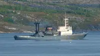 Боевой ледокол «Иван Папанин» впервые отправили в дальний поход. Видео