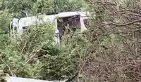В Турции микроавтобус вылетел с дороги, пострадали 17 человек