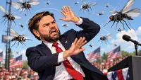 Вэнс пошутил, что демократы отправили к нему комаров-беспилотников