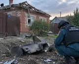 Спортзал школы и дома получили повреждения после падения обломков БПЛА на Кубани