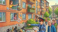 Адвокат Кутузова: за повторный выброс мусора из окна грозит штраф